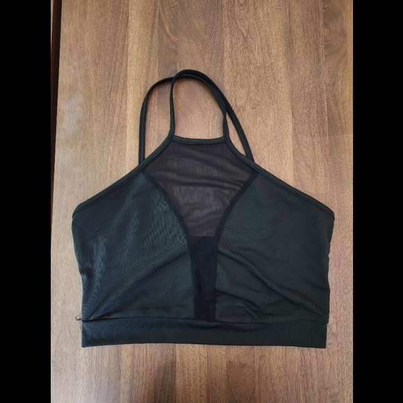 Black crop top - Picture 3 of 4